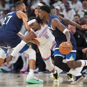 华子30+9亚历山大仅14分 森林狼狂胜雷霆总分1-2